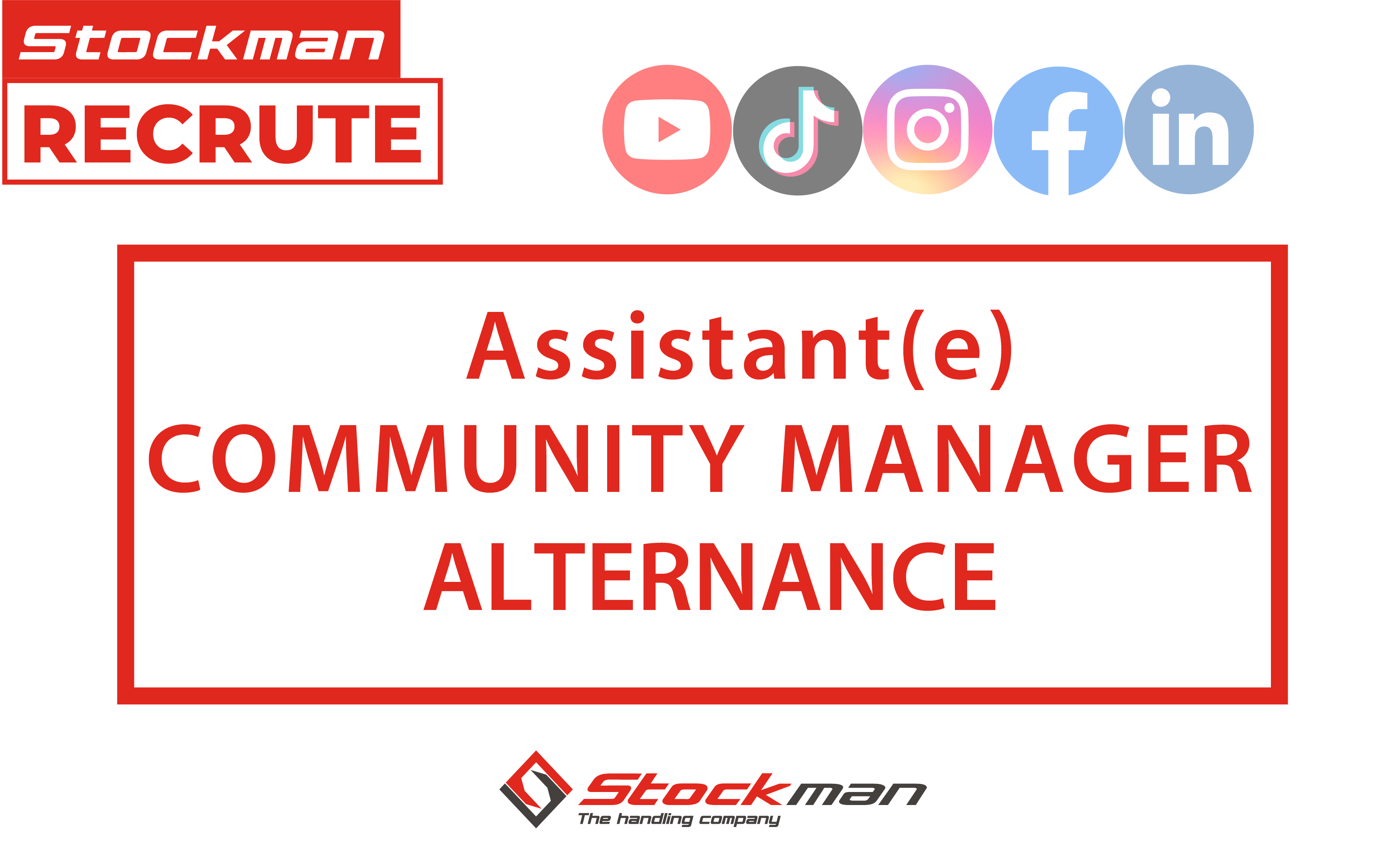 POSTE Assistant(e) Community Manager - ALTERNANCE H/F